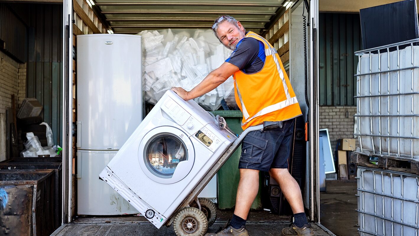 Describing image about White goods a new lease of life? Great idea!