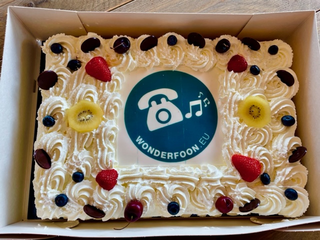 Omschrijving afbeelding over Taart van Wonderfoon